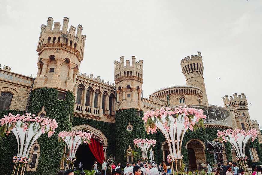 Bangalore palace for wedding event